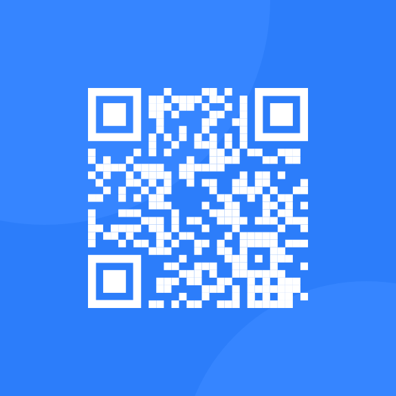 QR code that links to Frontend Mentor website